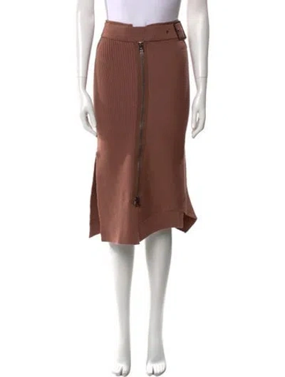 Pre-owned Tom Ford Knee-length Skirt In Brown