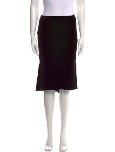 Pre-owned Tom Ford Knee-length Skirt In Brown