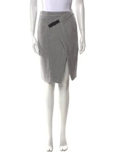 Pre-owned Tom Ford Knee-length Skirt In Gray