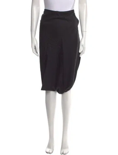 Pre-owned Tom Ford Knee-length Skirt In Gray
