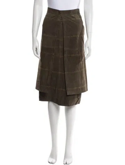 Pre-owned Tom Ford Knee-length Skirt In Green