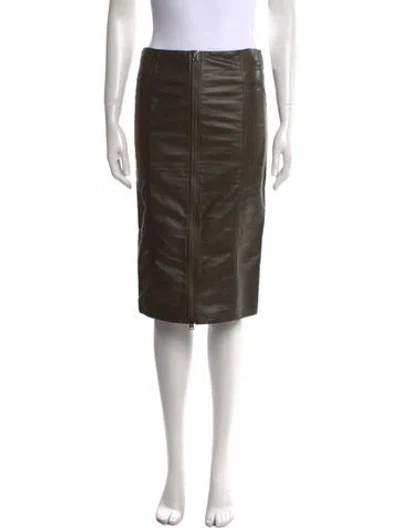 Pre-owned Tom Ford Knee-length Skirt In Green