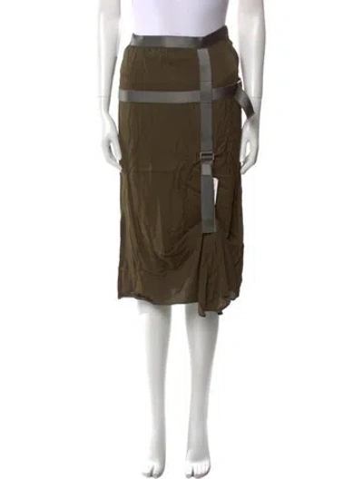 Pre-owned Tom Ford Knee-length Skirt In Green