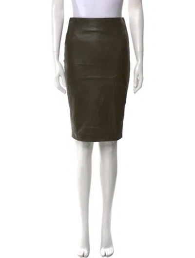 Pre-owned Tom Ford Knee-length Skirt In Green