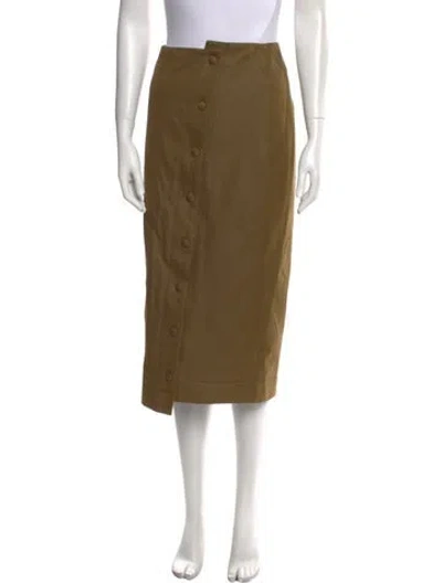 Pre-owned Tom Ford Knee-length Skirt In Green
