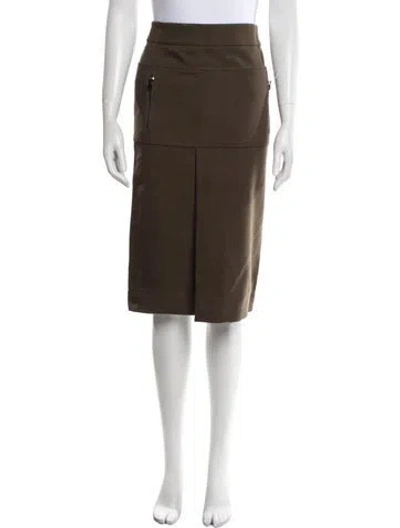 Pre-owned Tom Ford Knee-length Skirt In Green