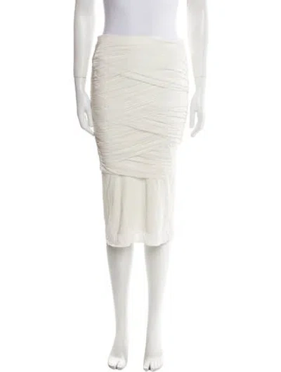 Pre-owned Tom Ford Knee-length Skirt In Neutral