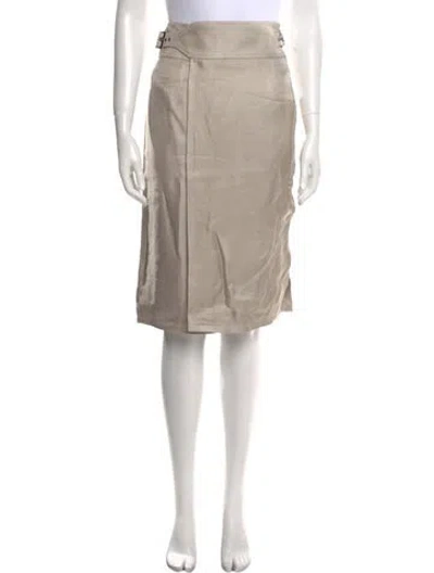 Pre-owned Tom Ford Knee-length Skirt In Neutral