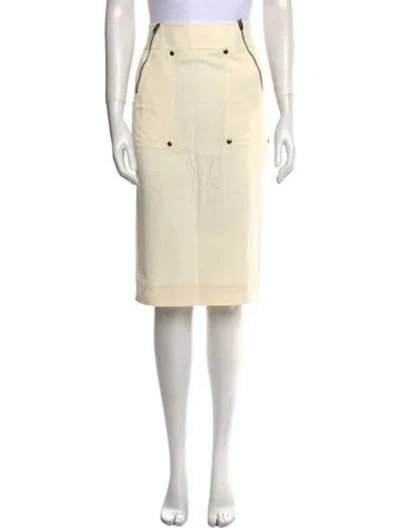 Pre-owned Tom Ford Knee-length Skirt In Neutral