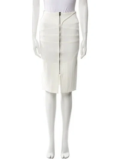 Pre-owned Tom Ford Knee-length Skirt In Neutral