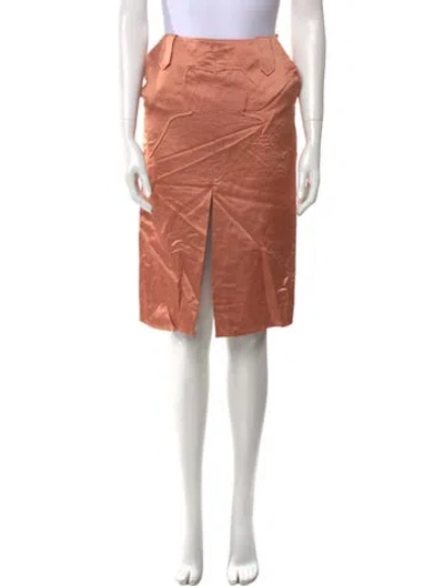 Pre-owned Tom Ford Knee-length Skirt In Neutral