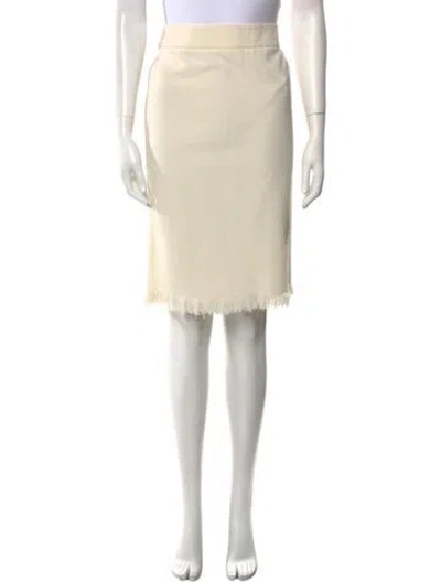 Pre-owned Tom Ford Knee-length Skirt In Neutral