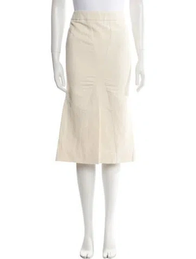Pre-owned Tom Ford Knee-length Skirt In Neutral