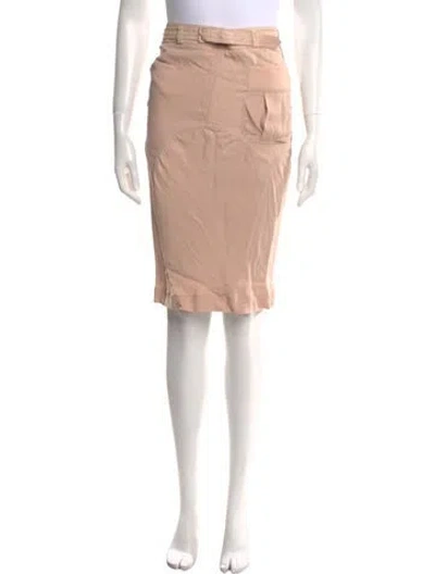 Pre-owned Tom Ford Knee-length Skirt In Neutral