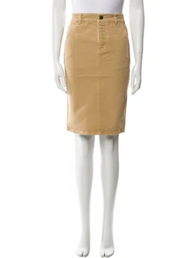 Pre-owned Tom Ford Knee-length Skirt In Neutral