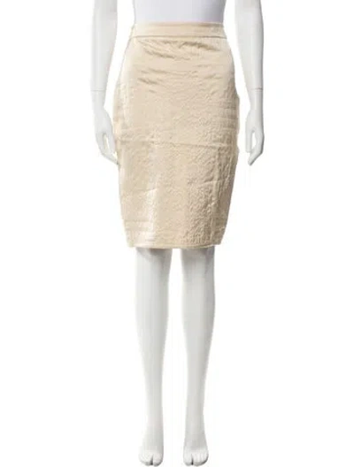 Pre-owned Tom Ford Knee-length Skirt In Neutral
