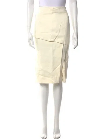 Pre-owned Tom Ford Knee-length Skirt In Neutral