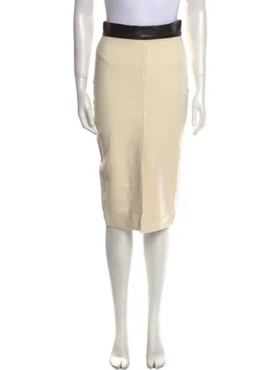 Pre-owned Tom Ford Knee-length Skirt In Neutral