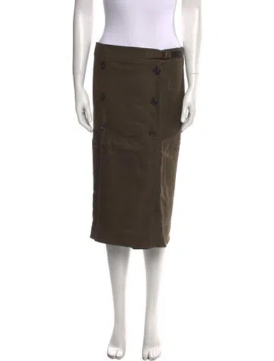 Pre-owned Tom Ford Knee-length Skirt In Neutral