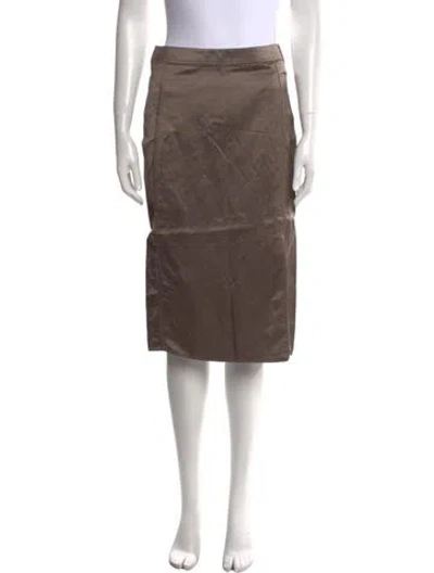 Pre-owned Tom Ford Knee-length Skirt In Neutral