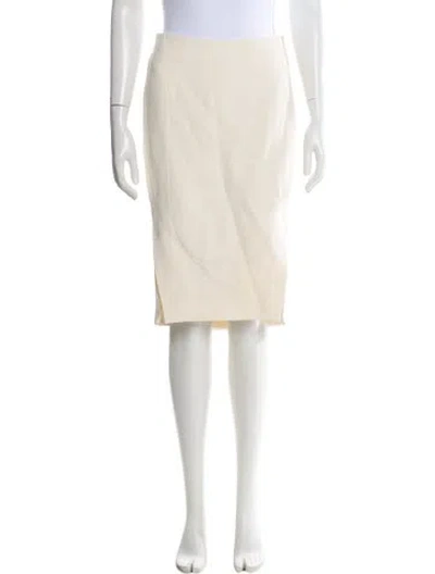 Pre-owned Tom Ford Knee-length Skirt In Neutral