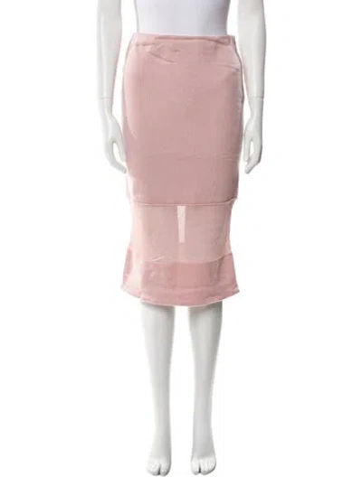 Pre-owned Tom Ford Knee-length Skirt In Pink