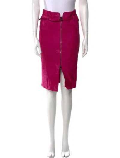 Pre-owned Tom Ford Knee-length Skirt In Pink
