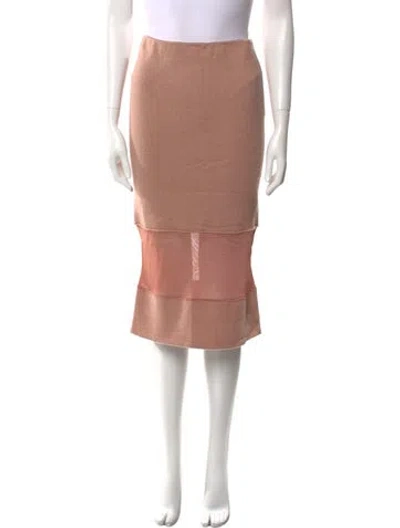 Pre-owned Tom Ford Knee-length Skirt In Pink