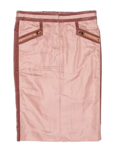 Pre-owned Tom Ford Knee-length Skirt In Pink