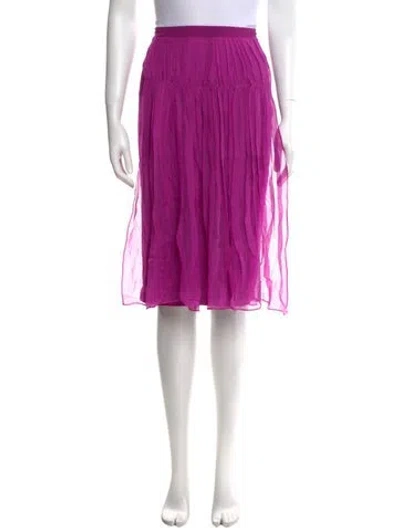 Pre-owned Tom Ford Knee-length Skirt In Purple