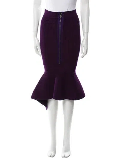 Pre-owned Tom Ford Knee-length Skirt In Purple
