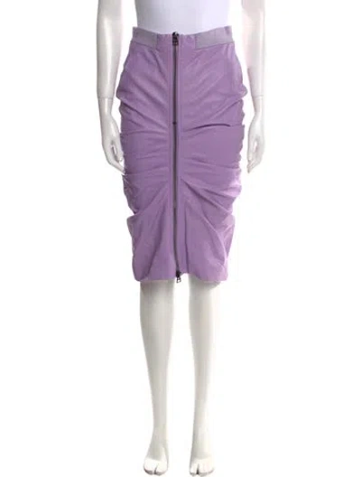 Pre-owned Tom Ford Knee-length Skirt In Purple