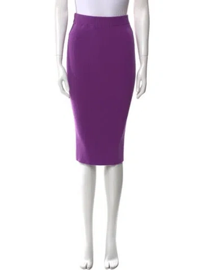 Pre-owned Tom Ford Knee-length Skirt In Purple