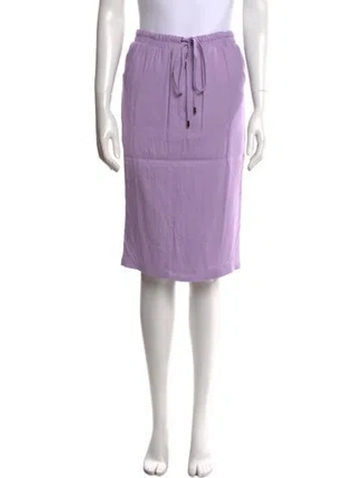 Pre-owned Tom Ford Knee-length Skirt In Purple
