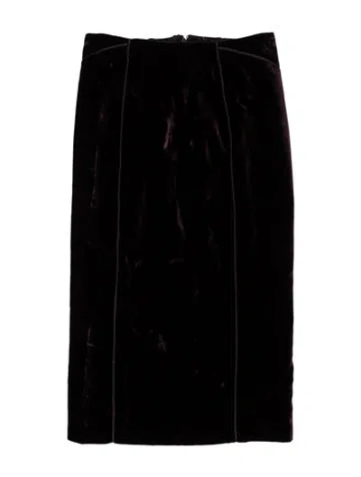 Pre-owned Tom Ford Knee-length Skirt In Purple