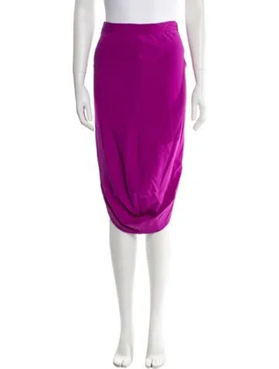 Pre-owned Tom Ford Knee-length Skirt In Purple
