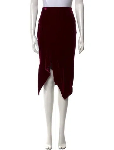 Pre-owned Tom Ford Knee-length Skirt In Red
