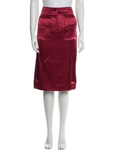 Pre-owned Tom Ford Knee-length Skirt In Red
