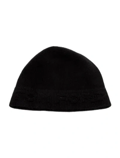 Pre-owned Tom Ford Knitted Beanie In Black