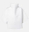 Tom Ford Knitted Cashmere-blend T-shirt In White