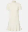 Tom Ford Knitted Cotton Minidress In White