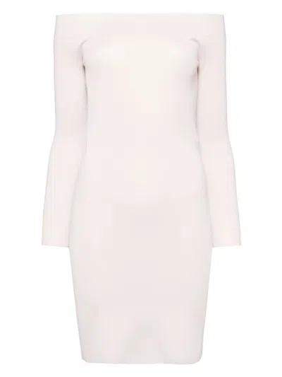 Tom Ford Knitted Dress In Neutrals