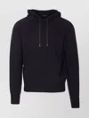 Tom Ford Men Seamless Cashmere Hoodie In Black