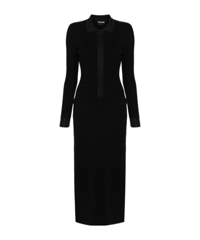 TOM FORD KNITTED MAXI DRESS