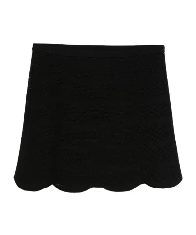 TOM FORD TOM FORD SCALLOPED SKIRT