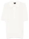 Tom Ford White Tennis Piquet Polo Shirt