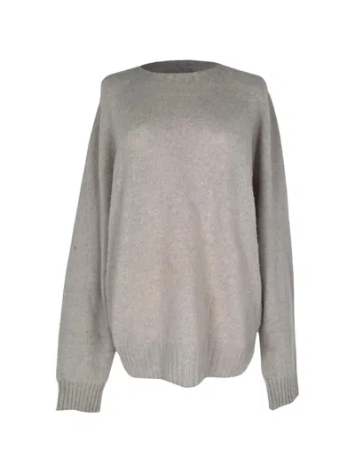 Pre-owned Tom Ford Knitted Round-neck Sweater In Neutrals