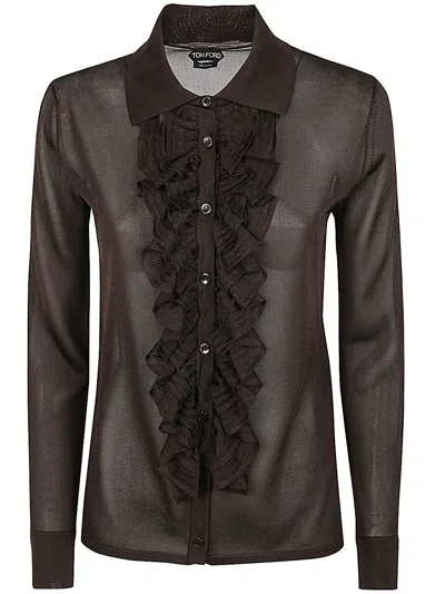 TOM FORD TOM FORD KNITTED SHIRT