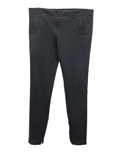 Tom Ford Knitted Slim-fit Pants In Black Viscose