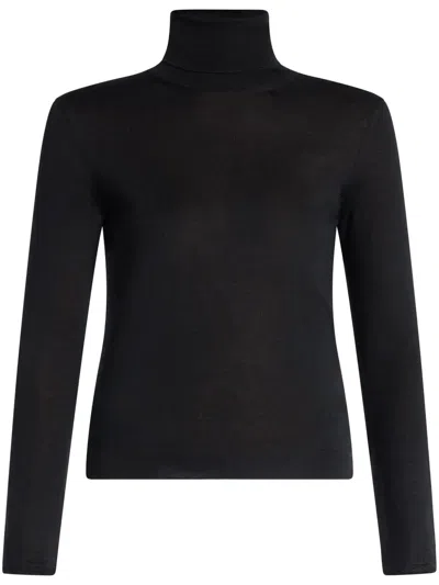 Tom Ford Knitted Top In Black